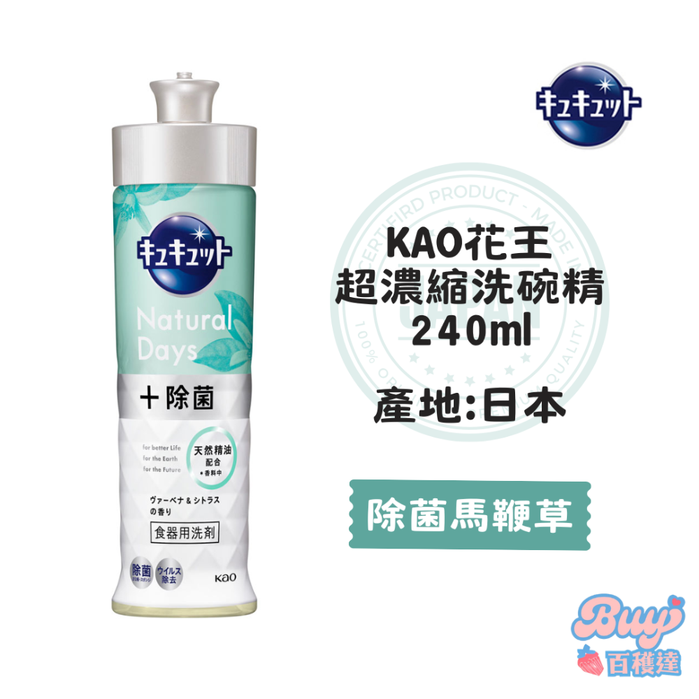 【百貨達雜貨舖】日本製 KAO 花王 超濃縮洗碗精 240ml 珂珂透 洗碗精 濃縮洗碗精 日本洗碗精 除菌洗碗精-規格圖3
