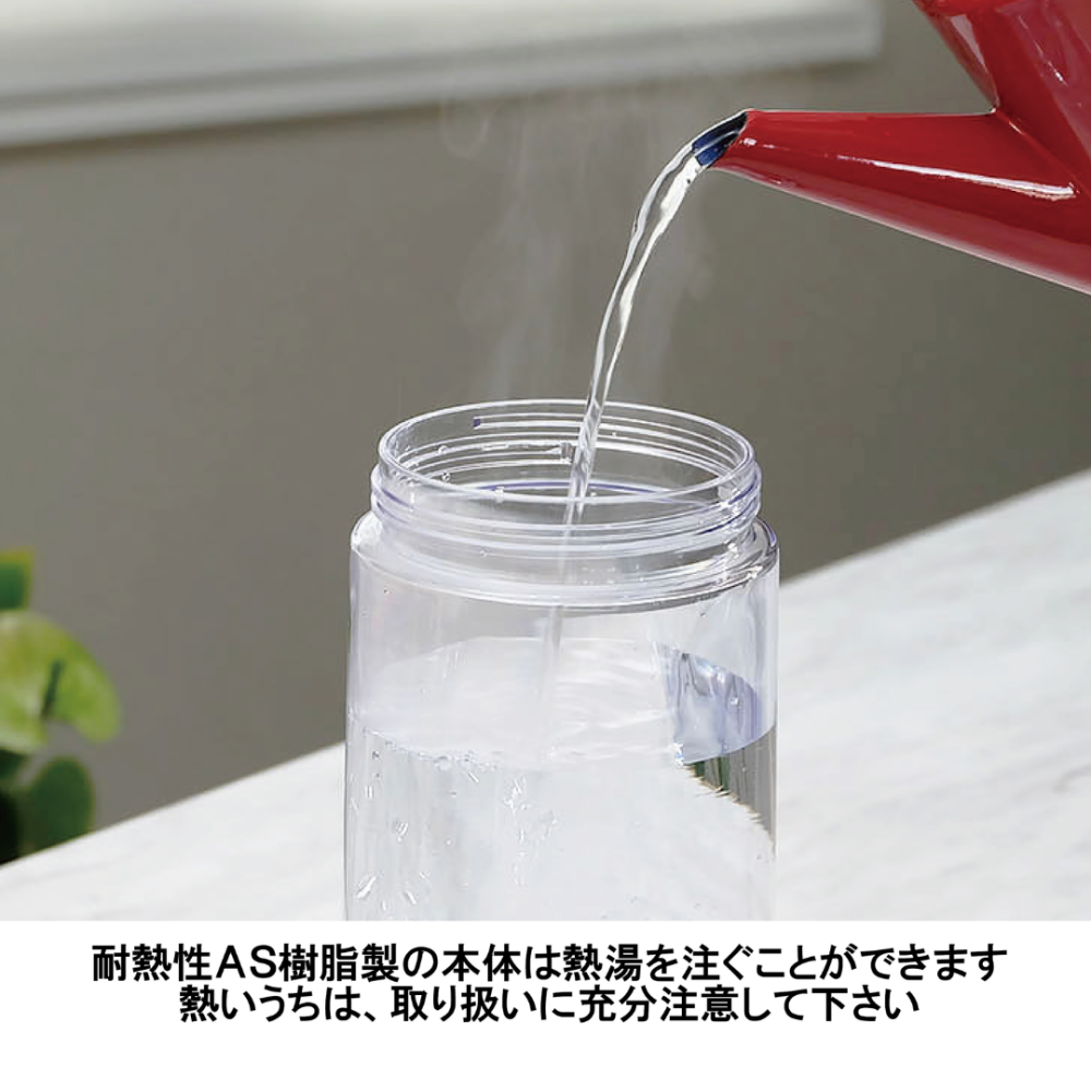 【百貨達雜貨舖】Lustroware 日本岩崎 按壓式耐熱冷水壺 耐熱冷水壺 日本製冷水壺 可橫放 大容量冷水壺-細節圖4