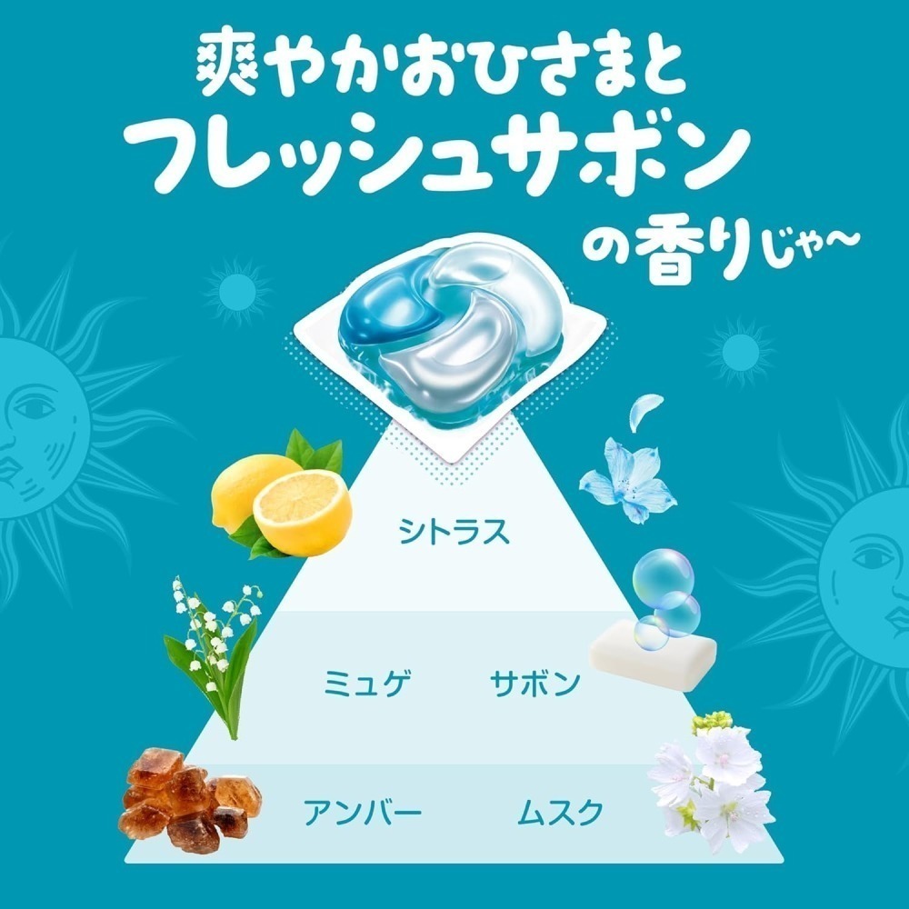 【百貨達雜貨舖】2026最新 P&G寶僑 4D立體洗衣球 洗衣膠囊 洗衣球 洗衣膠球 BOLD 日本製 洗衣球 盒裝-細節圖8