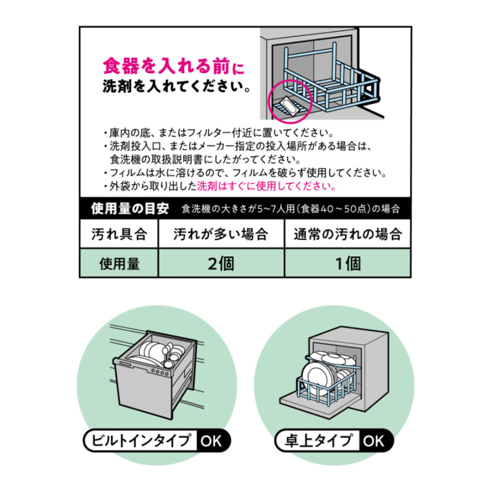 【百貨達雜貨舖】日本製 WELCO 膠囊式洗碗錠 無香味 洗碗機專用 洗碗錠 洗碗膠囊 洗碗粉 30入 洗碗球-細節圖4
