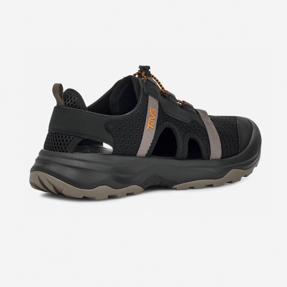【TEVA】Outflow CT 男護趾水陸機能運動涼鞋/防滑/水鞋 黑色 水陸兩棲 (  TV1134357BLK )-細節圖4