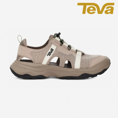 【 TEVA 】Outflow CT 女護趾水陸機能運動涼鞋/防滑/水鞋 奶茶色 (TV1134364FGDT)