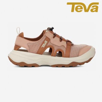 【 TEVA 】Outflow CT 女護趾水陸機能運動涼鞋/防滑/水鞋 卡其色(TV1134364MSLN)