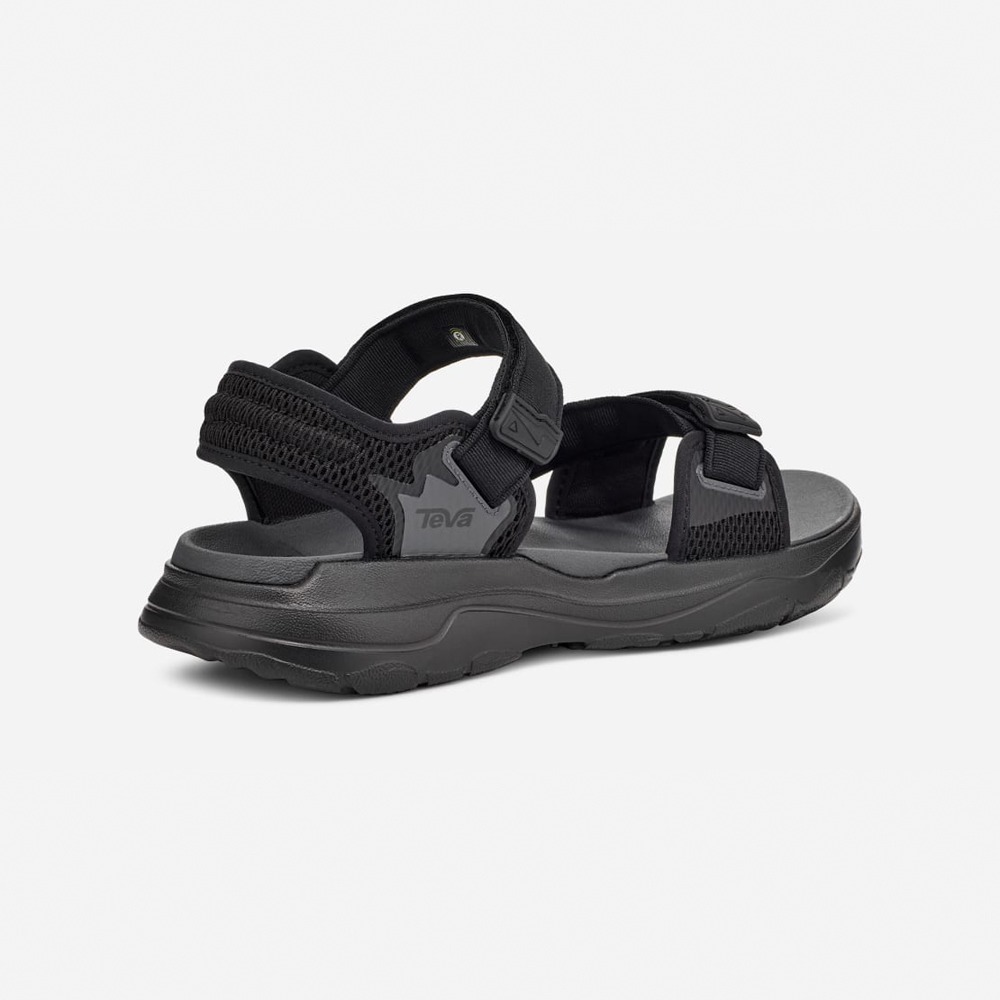 【TEVA】Zymic 男經典設計織帶涼鞋/耐磨/透氣 黑色 (TV1124049BLK)-細節圖4