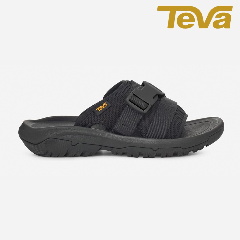 Teva sale slide leather