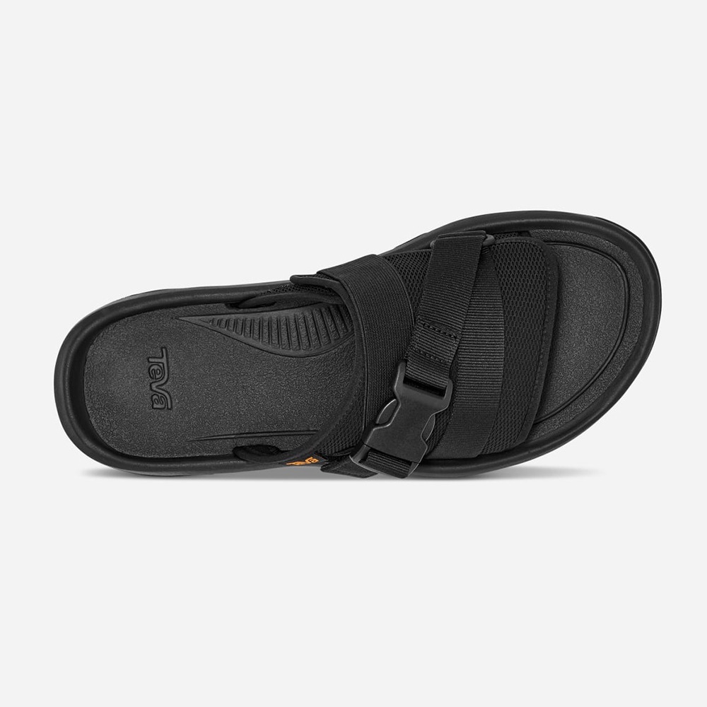 【TEVA】Hurricane Verge Slide 男 細帶繞繩涼鞋/止滑/透氣 黑色(TV1136230BLK)-細節圖5