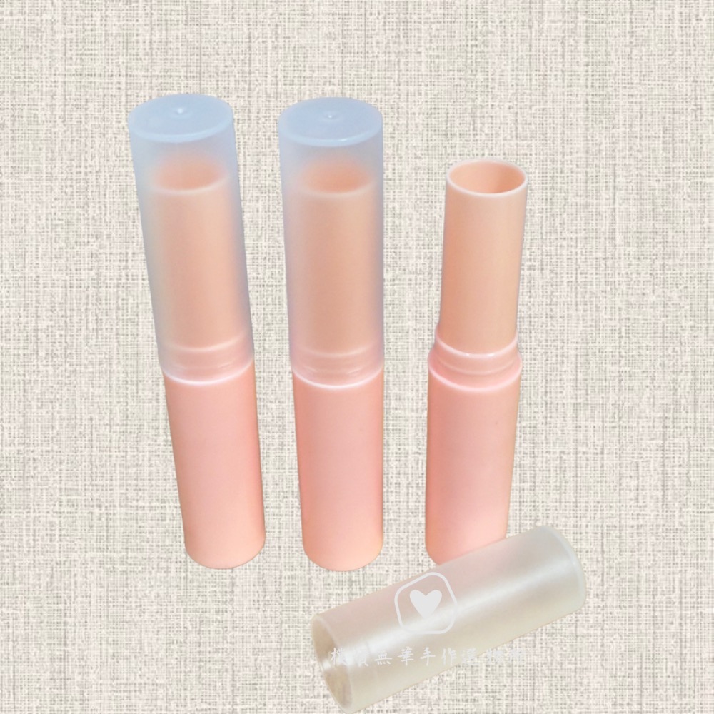 樸實無華🌱自然淺粉潤澤變色 護唇膏 玫瑰金/簡約款唇膏管 遇熱變色 成份天然增加好氣色-規格圖5