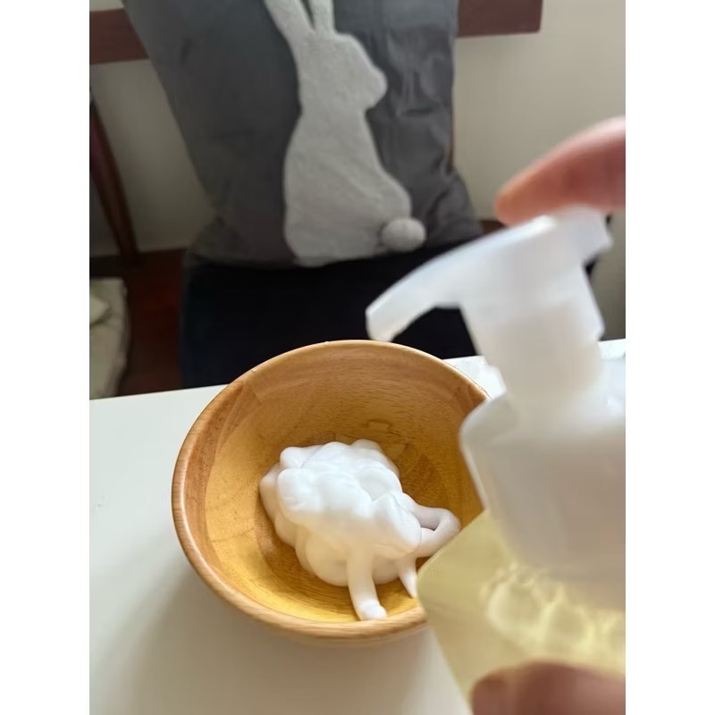 樸實無華🌱慕斯瓶裝液體皂 ✔️特潤天然洗髮液體皂.洗完會蓬鬆的 手工洗髮精#鉀皂#液態皂#油性髮皂#精油液體皂-細節圖6