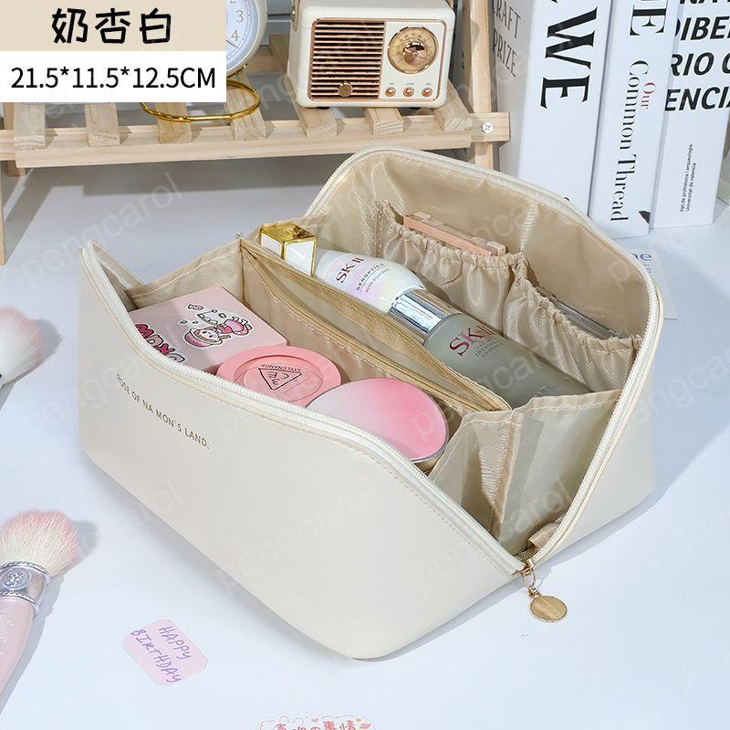 (台灣現貨出貨)大容量化妝包 收納包 ins化妝包 風琴化妝包 旅行化妝包 化妝袋 防水洗漱包-細節圖8