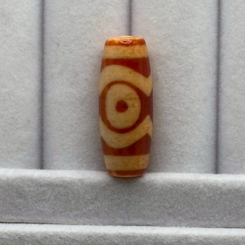 DIY手作系列增息懷諸雙虎牙閃電五眼財神三眼財神珠天珠圖騰藏傳西藏天