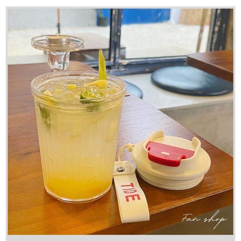 (FAN SHOP 現貨)隨身咖啡杯 飲料杯 外帶杯 高顏質網美杯 提繩小杯 環保杯-細節圖2