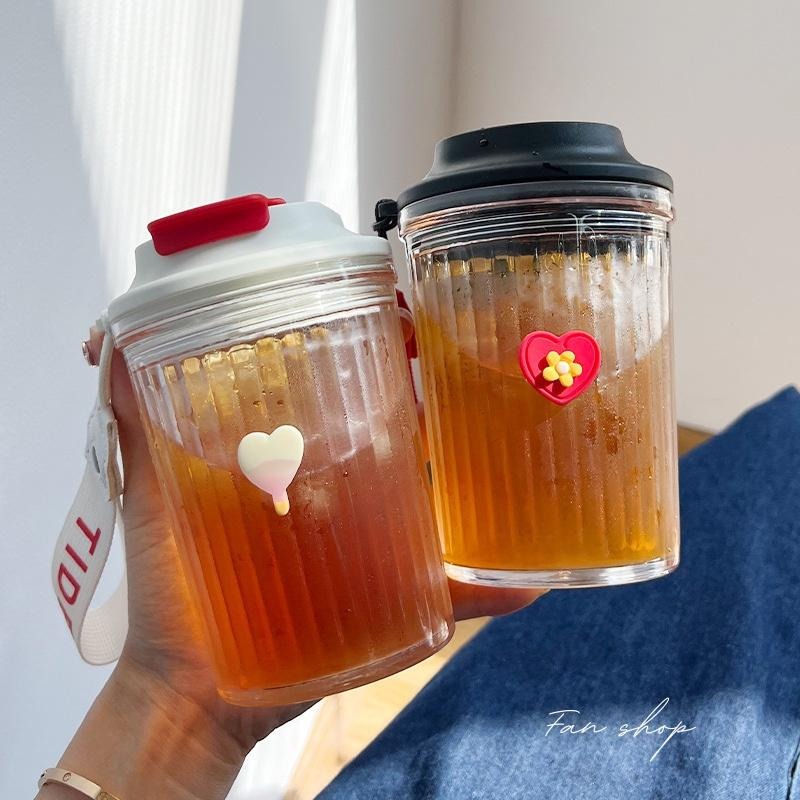(FAN SHOP 現貨)隨身咖啡杯 飲料杯 外帶杯 高顏質網美杯 提繩小杯 環保杯-細節圖3