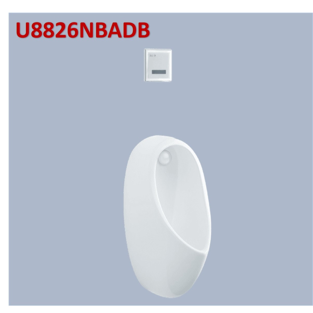 HCG和成小便斗安裝＂油泥＂,適用於壁面排水的小便斗,適用型號:U8826NA,U8826NB-細節圖3