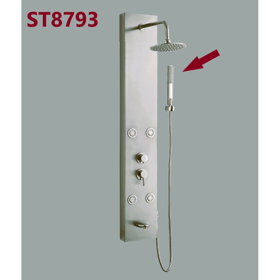 HCG和成淋浴柱原廠蓮蓬頭組,適用型號:ST8793-細節圖2