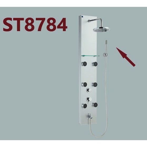 HCG和成淋浴柱原廠蓮蓬頭組,適用型號:ST8764,ST8767,ST8784,ST8790-細節圖4