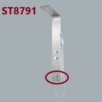 HCG和成淋浴柱出水龍頭,適用淋浴柱型號ST8764,ST8766,ST8791,ST8792-細節圖3