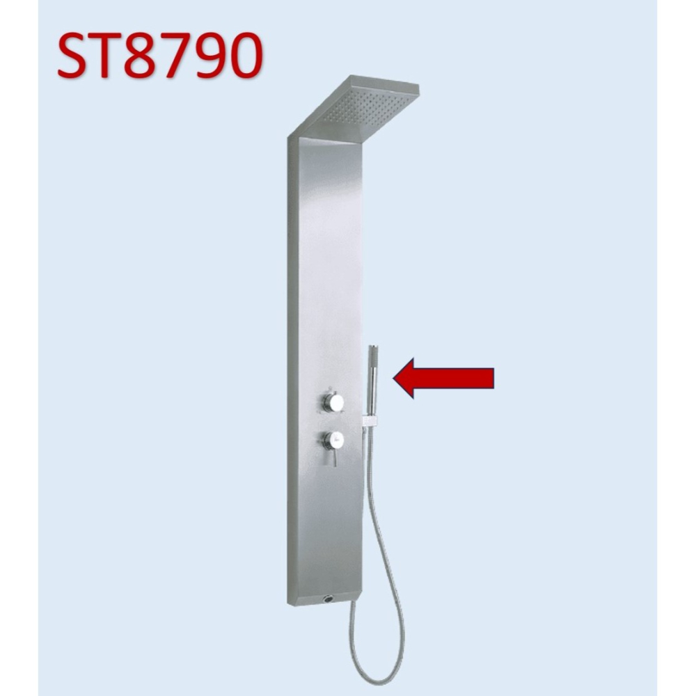 HCG和成淋浴柱花灑固定座,適用淋浴柱型號:ST8790-細節圖3