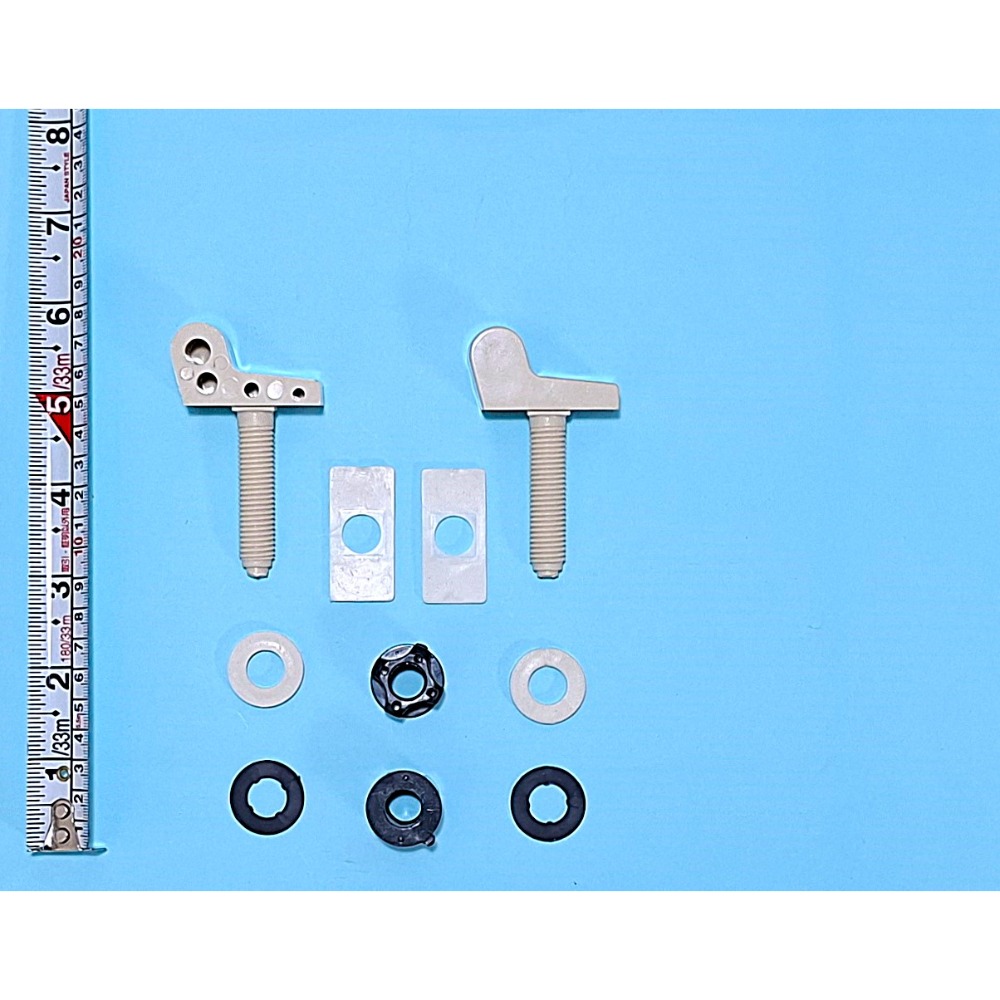 HCG和成馬桶蓋後紐(白色和米色)，適用馬桶蓋型號:CF632,CF634-規格圖2