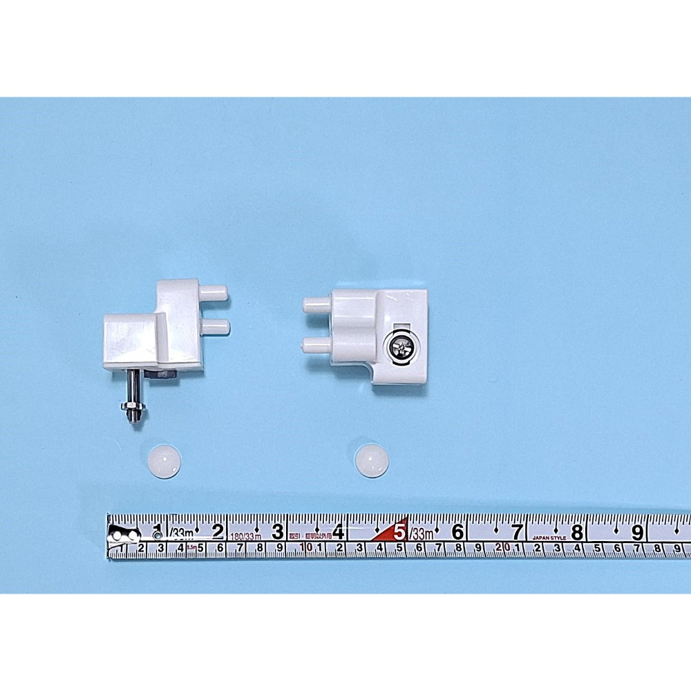 HCG和成馬桶蓋麗佳多後紐(白色和米色)，適用馬桶蓋型號:CF8447-規格圖2