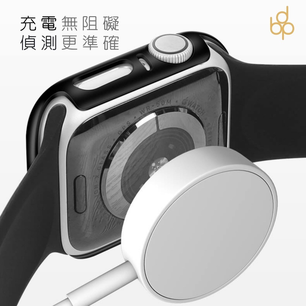 台灣現貨 一體式保護殼  適用Apple watch 9 8 7 6 5 4 3 SE  45mm 41mm 玻璃保護貼-細節圖7