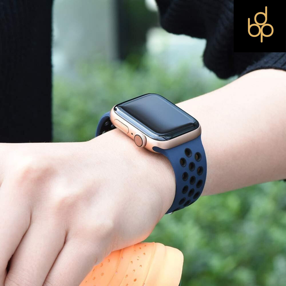 🇹🇼24極速🚚 透氣矽膠錶帶 短版 長版 適用Apple watch 錶帶 9 8 7 6 5 4 3 2 SE-細節圖9