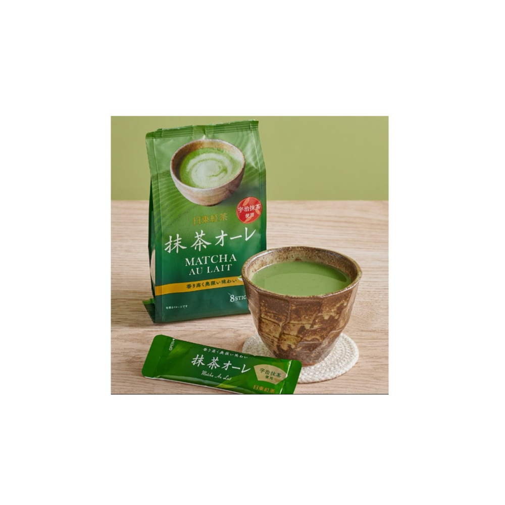 日東紅茶🌸抹茶歐蕾🍃即溶沖泡奶茶🥳-細節圖2