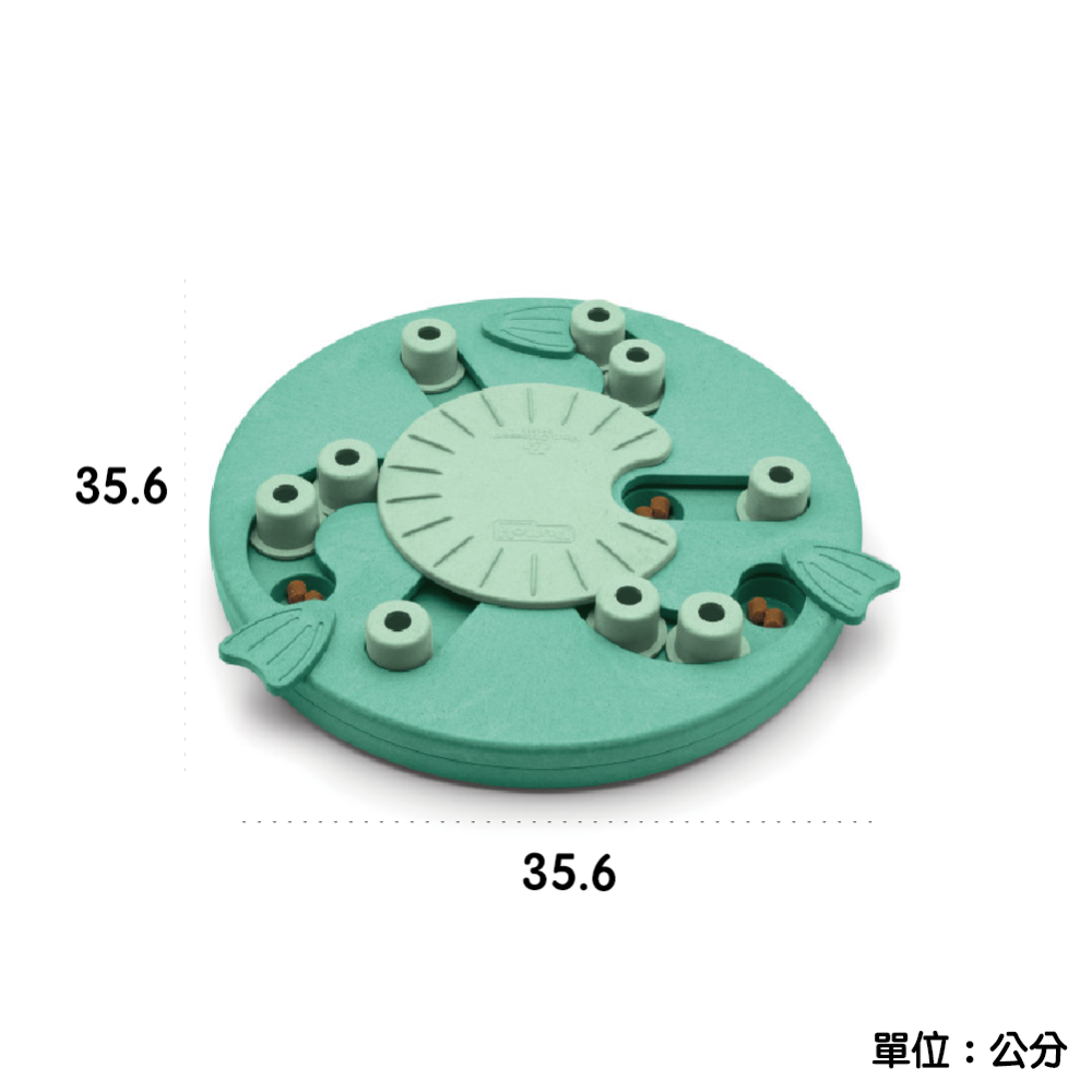 ［全新現貨］瑞典Nina Ottosson 冒險狗-尋寶基地Lv.3（森林系）｜慢食盤藏食益智玩具-細節圖4
