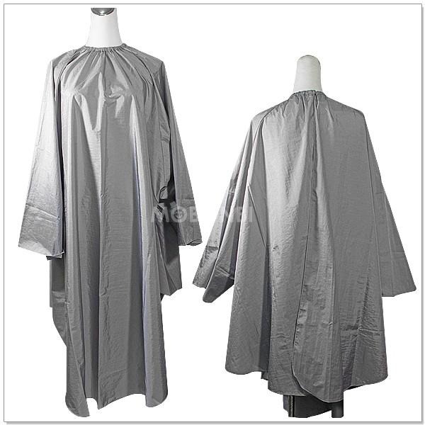 【摩邦比】台灣製有袖圍巾 剪髮巾 染髮巾 燙髮巾 理髮巾 理容巾 剪髮圍巾 圍裙 6001-細節圖2