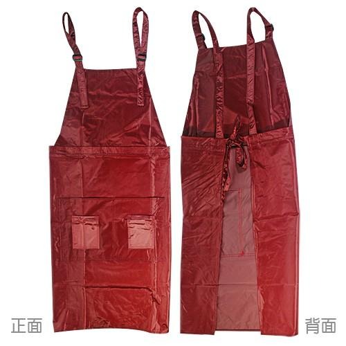 【摩邦比】台灣製高級雨衣布工作服 剪髮巾 染髮巾 燙髮巾 理髮巾 理容巾 圍裙 寵物美容工作服-細節圖3