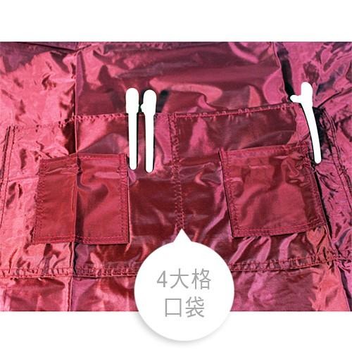 【摩邦比】台灣製高級雨衣布工作服 剪髮巾 染髮巾 燙髮巾 理髮巾 理容巾 圍裙 寵物美容工作服-細節圖4