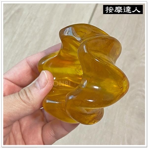 【摩邦比】樹脂按摩器 指壓棒樹酯蜜蠟刮痧頭皮按摩刮痧器刮痧棒頭部按摩刮痧板手臂刮痧背部刮痧美容刮痧腿部刮痧M-161-細節圖3