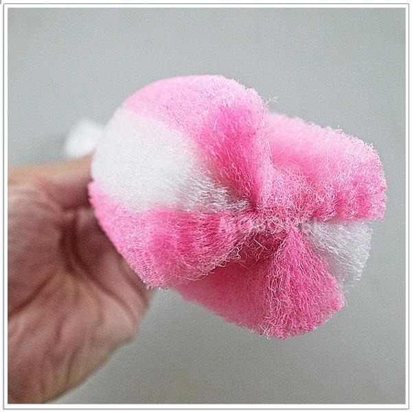 【摩邦比】加長型菜瓜布洗杯刷 洗碗用具 洗杯刷 奶瓶刷 清潔刷 菜瓜布 杯刷-細節圖2