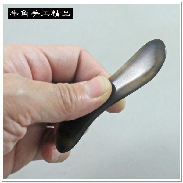 【摩邦比】臉部牛角刮痧棒 撥筋棒 眼部按摩 美容筆 臉部刮痧 刮痧棒 穴道按摩 美容刮痧 原始點 T-B45-細節圖6