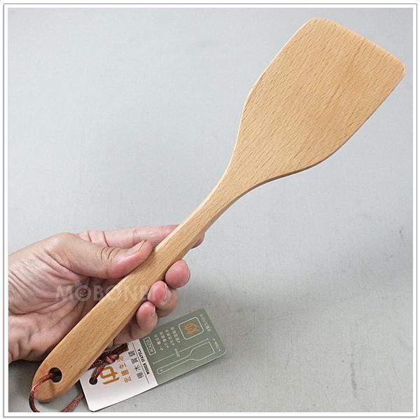 【摩邦比】山毛櫸木實鏟(中) 不沾鍋木鏟不粘鍋鏟不沾鍋炒菜匙木煎匙竹飯鏟木鏟木鍋鏟炒飯鏟飯鏟木飯匙炒菜鏟ACA218-細節圖2