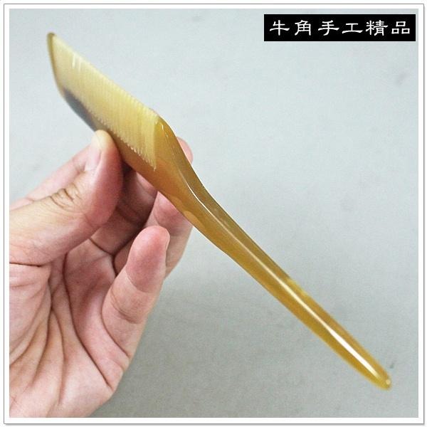 【摩邦比】牛角尖尾梳 頭皮按摩 頭皮護理 頭髮保養 穴道按摩 牛角梳T-B20a-細節圖2