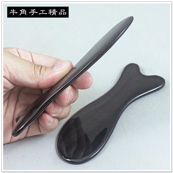 【摩邦比】海豚型牛角刮痧板 刮痧片刮痧棒刮痧器刮腿臉部刮痧刮手臂刮腿板保健原始點T-B63-細節圖2