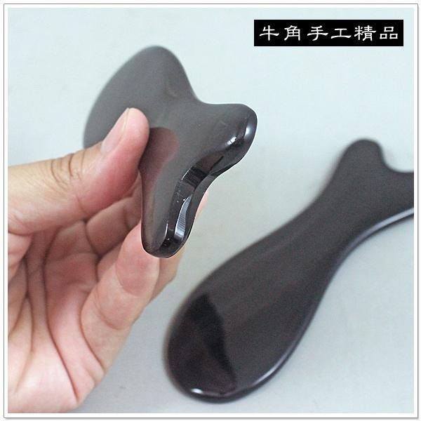 【摩邦比】海豚型牛角刮痧板 刮痧片刮痧棒刮痧器刮腿臉部刮痧刮手臂刮腿板保健原始點T-B63-細節圖3