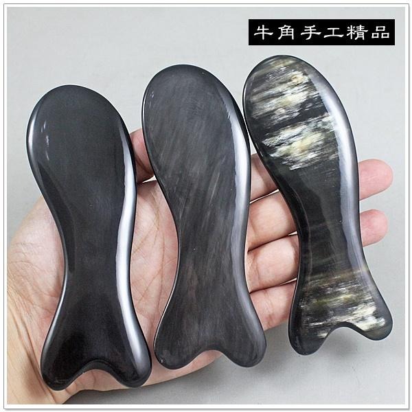【摩邦比】海豚型牛角刮痧板 刮痧片刮痧棒刮痧器刮腿臉部刮痧刮手臂刮腿板保健原始點T-B63-細節圖4