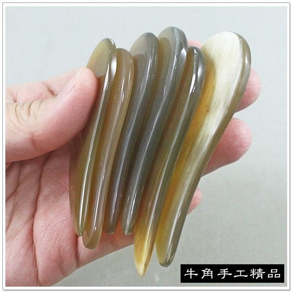 【摩邦比】小白眉牛角刮痧板 撥筋 刮痧片 刮痧器 刮腿板 臉部刮痧 美容刮痧 保健 原始點 臉部按摩T-A22-細節圖3