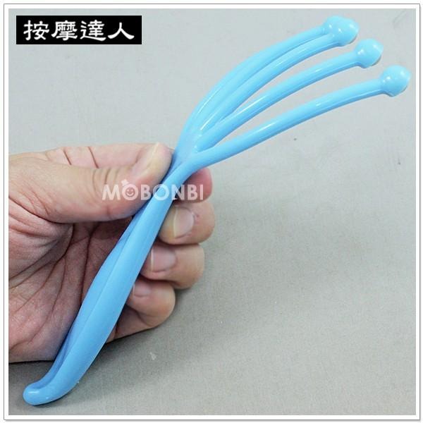 【摩邦比】五爪頭皮按摩器 鋼珠頭部抓頭按摩爪撓頭滾珠放鬆八爪魚頭部按摩爪頭部舒緩原始點禮贈品M-63-細節圖3