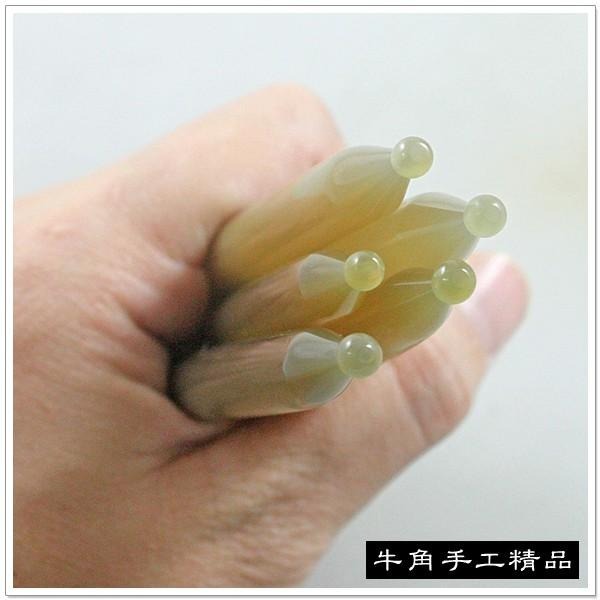 【摩邦比】牛角撥筋美容筆 撥筋棒 眼部按摩 美容筆 臉部刮痧 刮痧棒 穴道按摩 美容刮痧 原始點T-B47-細節圖4