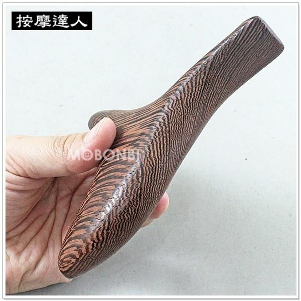 【摩邦比】雞翅木按摩器 刮痧棒 穴道劃壓 穴道按摩 刮痧器 深層按摩 原始點 腳底按摩 T-B6-細節圖3