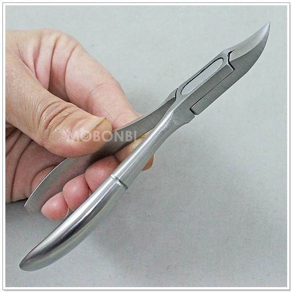 【摩邦比】不銹鋼大腳鉗附銼 單邊大腳鉗 不銹鋼修甲鉗 凍甲鉗 灰厚指甲專用 指甲鉗子 腳甲鉗 甲溝炎 嵌甲指LS2806-細節圖3