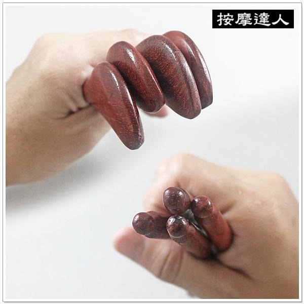 【摩邦比】酸枝木點穴刮痧棒 臉部按摩 穴道按摩 臉部刮痧 撥筋刮痧 指壓 推拿 點穴棒 原始點 禮贈品M-105-細節圖2