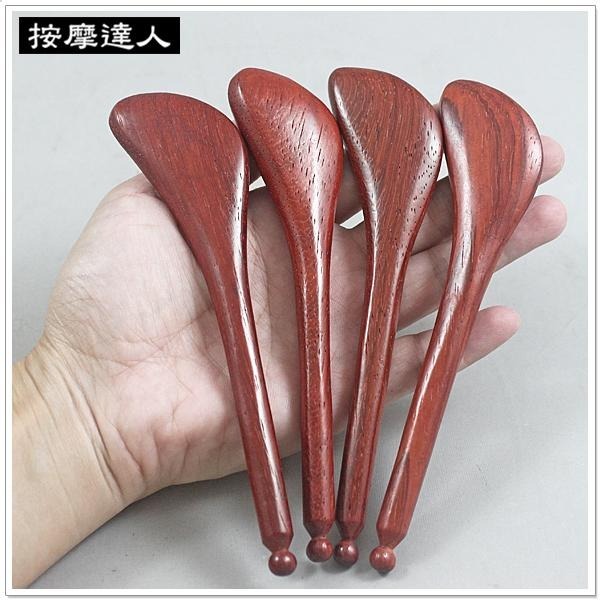 【摩邦比】酸枝木點穴刮痧棒 臉部按摩 穴道按摩 臉部刮痧 撥筋刮痧 指壓 推拿 點穴棒 原始點 禮贈品M-105-細節圖4