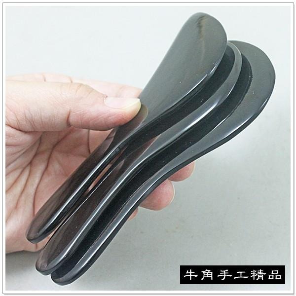 【摩邦比】刀型牛角刮痧板(黑) 刮痧片刮痧器刮腿雕塑刮手臂刮腿板保健四肢刮痧肩頸刮痧背部刮痧臉部刮痧T-C01a-細節圖2