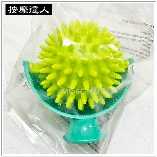 【摩邦比】台灣製360度旋轉按摩器 背部按摩 腿部按摩 腳底按摩 原始點 刺蝟球 統感觸覺球 AMH-01-細節圖5
