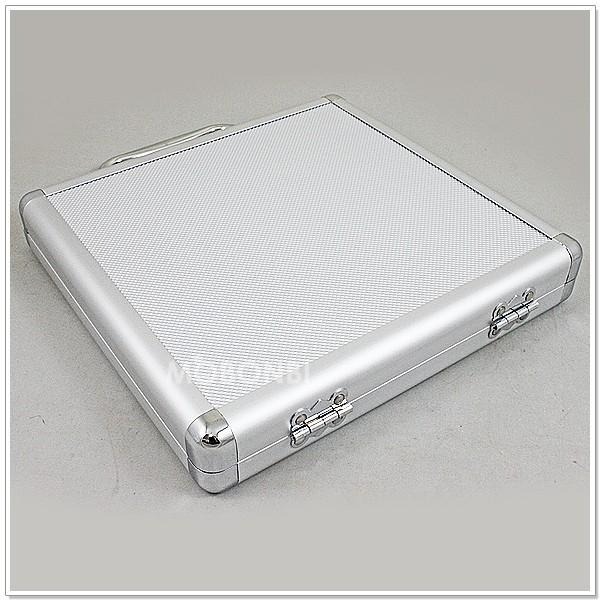 【摩邦比】鋁合金8支裝剪刀包 彩妝箱 化粧箱 珠寶盒 手飾盒 飾品盒 新娘秘書 寵物美容 化妝箱M020-細節圖2