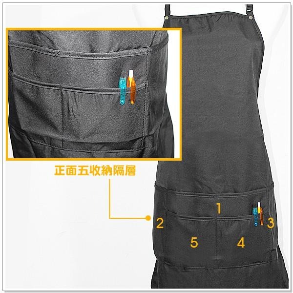 【摩邦比】台灣製細肩工作服 剪髮巾染髮巾燙髮巾理髮巾理容巾圍巾圍裙6015-細節圖2