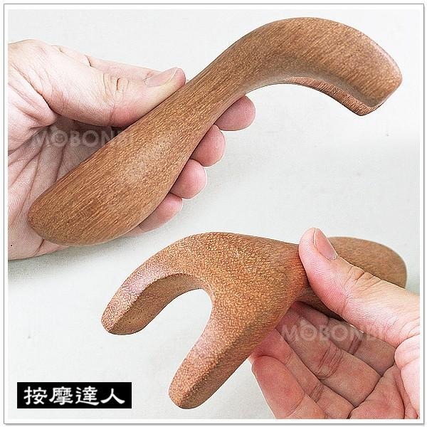 【摩邦比】酸枝木Y型按摩器 頭皮按摩穴道按摩刮痧片刮痧棒指壓推拿原始點歡迎團購批發M-88-細節圖2